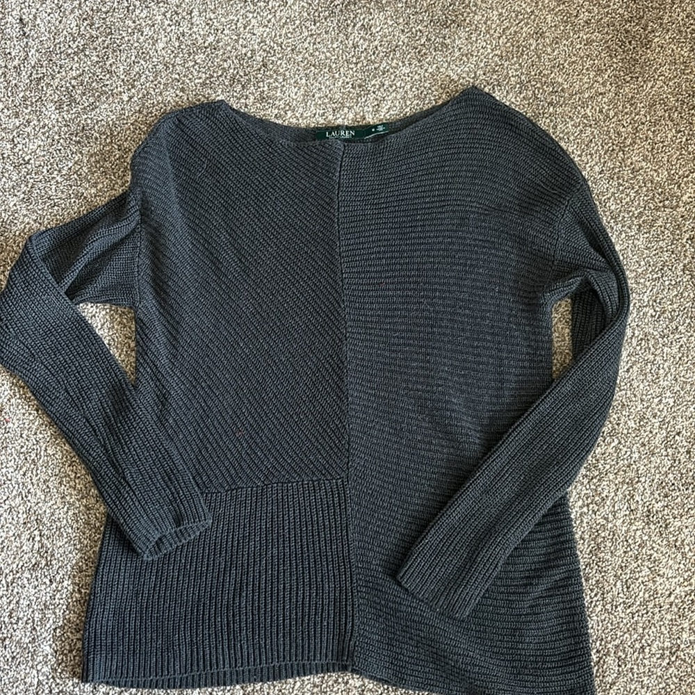 Off shoulder Ralph Lauren sweater